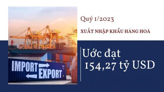 Kinh tế thế giới phục hồi chậm: Xuất nhập khẩu hàng hoá Việt Nam quý 1