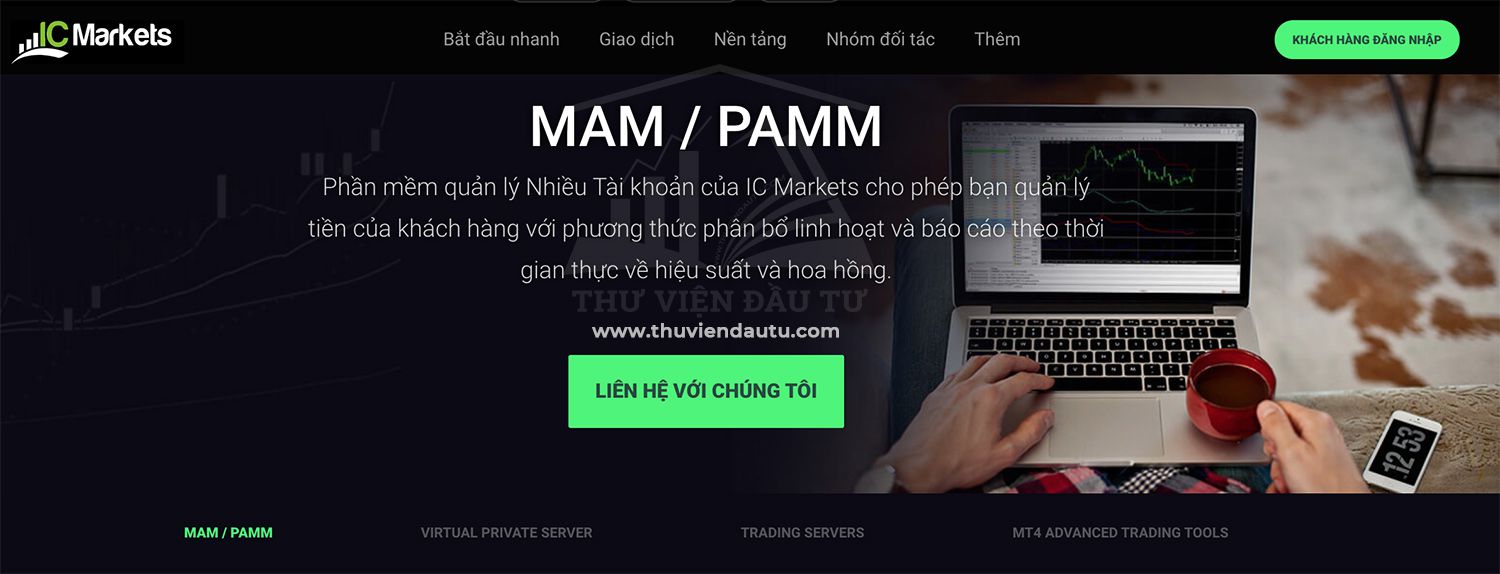 Công cụ giao dịch MAM/PAMM